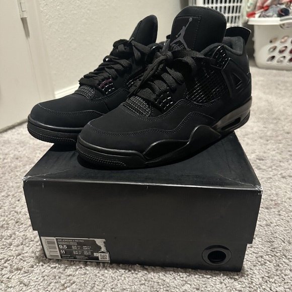 Nike Other - Size 9.5 - Jordan 4 Retro Mid Black Cat